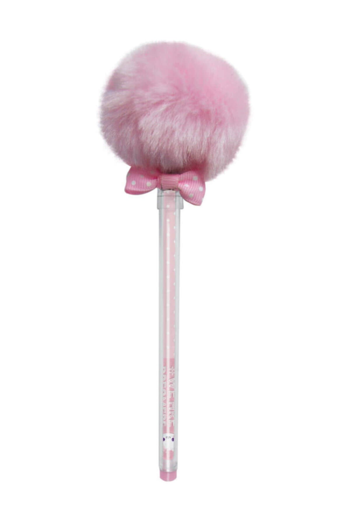 Pom Pom Tükenmez Kalem Pembe
