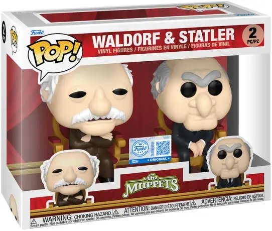 Funko Pop The Muppets Waldorf & Statler 2 Pack