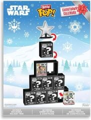 Funko Pop Bitty Star Wars Bitty 24-Day Countdown Advent Calendar 24 Bitty