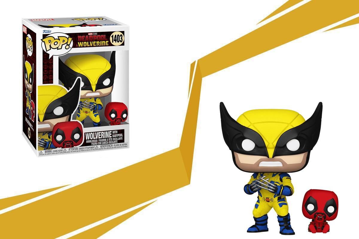 Pop! Marvel: Deadpool X Wolverine Wolverine with Babypool