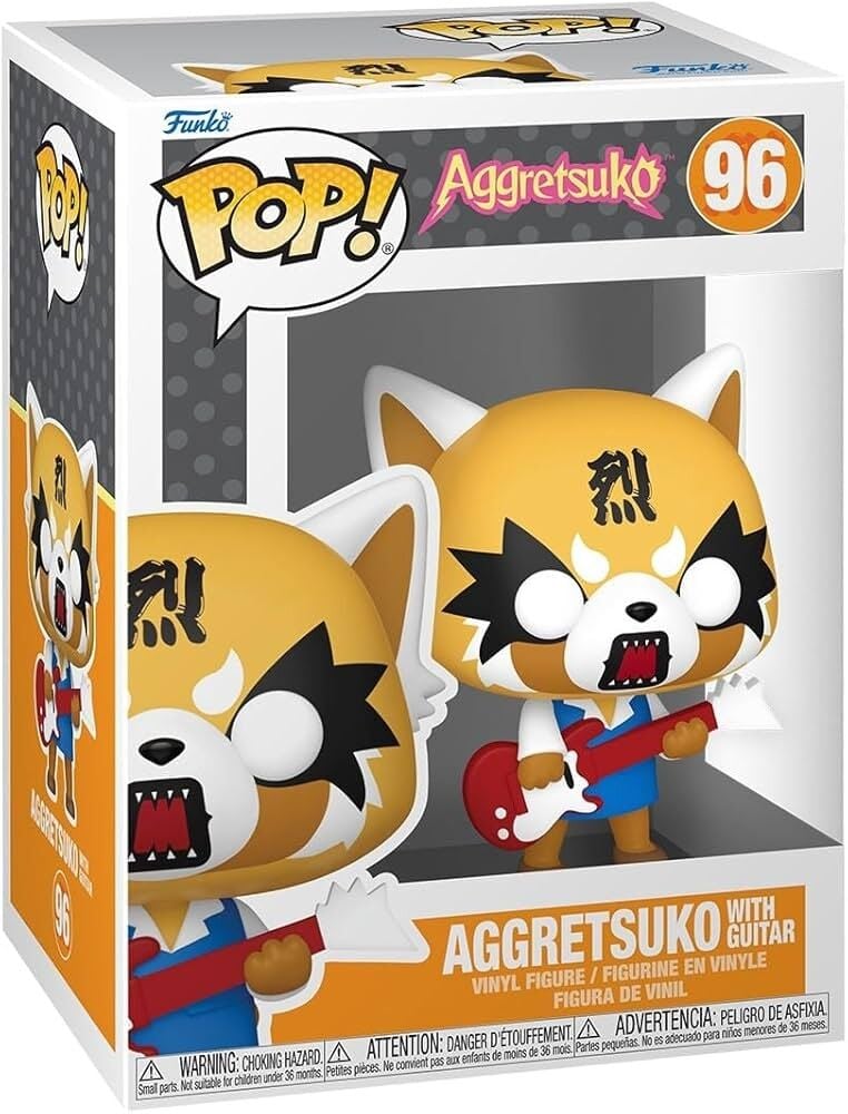 Aggretsuko with Guitar POP Figure