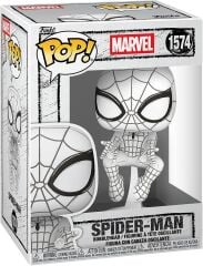 Funko Pop! Marvel: Marvel Sketched - Spider Man