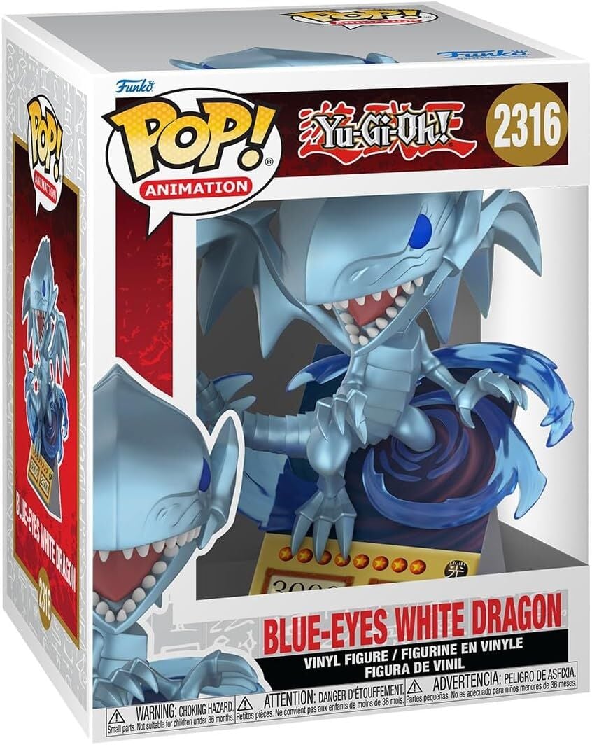 Funko Pop! Premium: Yu-Gi-Oh! S8 - Blue Eyes White Dragon