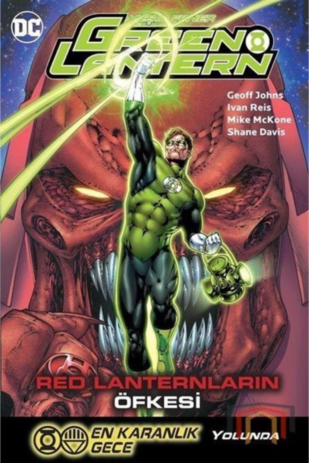 Green Lantern Yeşil Fener  Red Lanternların Öfkesi Cilt 8 Geoff Johns