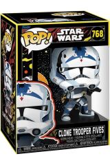 Pop Disney Star Wars Clone Wars Clone Trooper Fives Retro