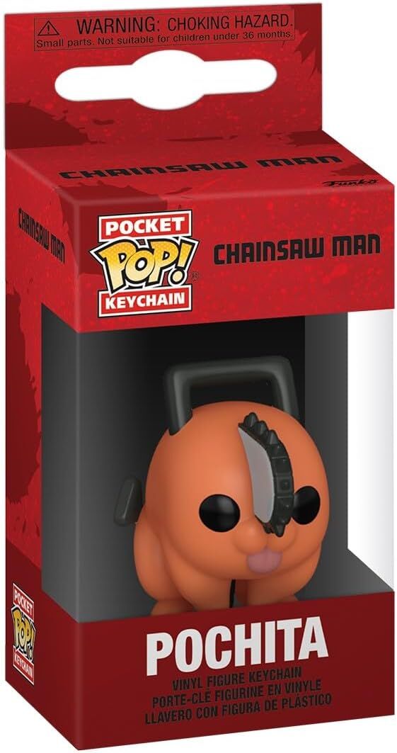 Pocket Pop Chainsaw Man - Pochita Anahtarlık