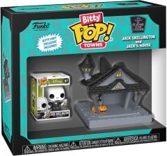 Funko Bitty Pop Towns The Nightmare Before Christmas - Jack Skellington And Jack' s House