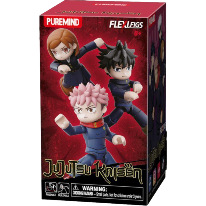Jujutsu Kaisen - Flexi Figs Blind Box - Esnek Figür Gizemli Kutu