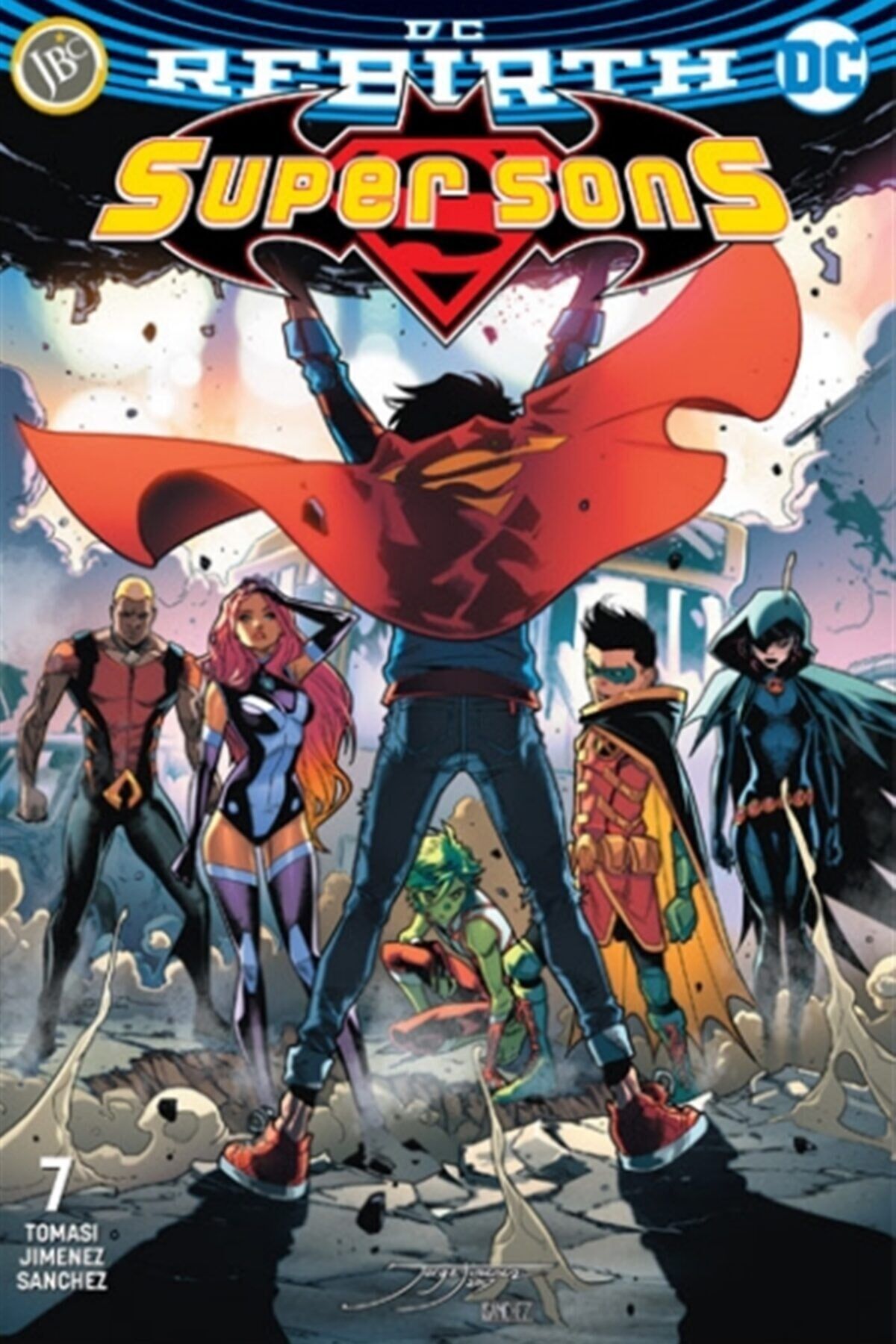 Super Sons Sayı 7( Dc Rebirth ) - Peter J. Tomasi 9786057712196