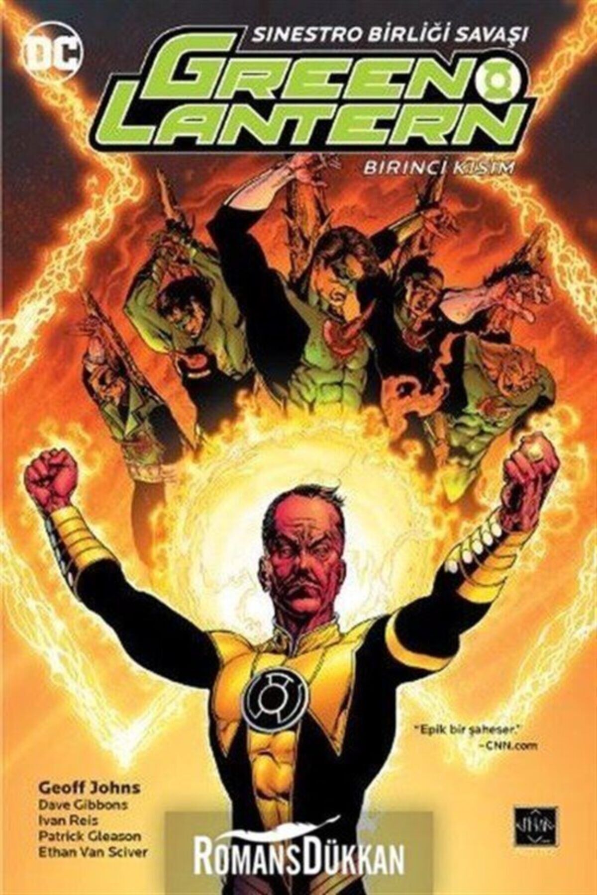 Green Lantern Cilt 6 Sinestro Birliği Savaşı Birinci Kısım