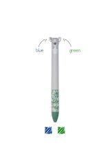 iki Renkli Tukenmez Kalem Blue&green Koala