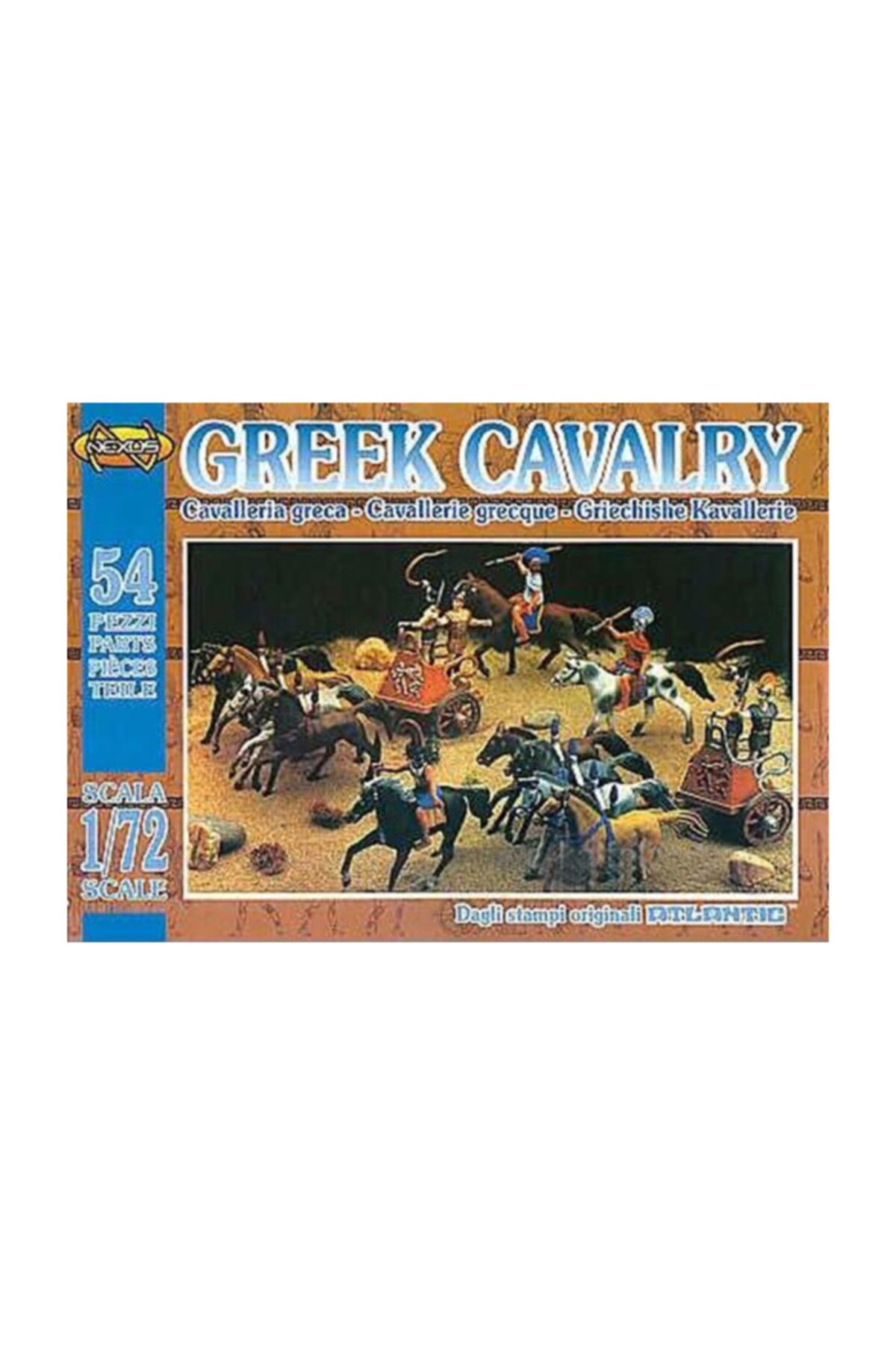 Italeri Greek Cavalry 1:72 54 Parça Figür Maketi