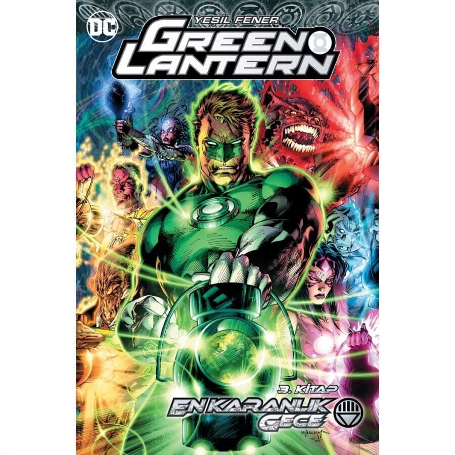 Green Lantern12 En Karanlık Gece 3 Kitap