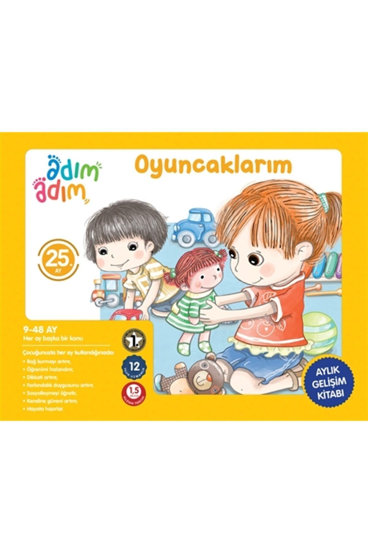 Oyuncaklarım - 25. Ay Gelişim Kitabı