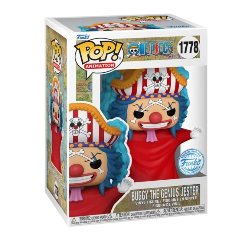 Funko Pop! One Piece - Buggy (Post Time-Sat) Exclusive #82834