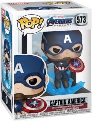 Funko Pop Marvel Avengers Endgame Captain America With Broken Shield