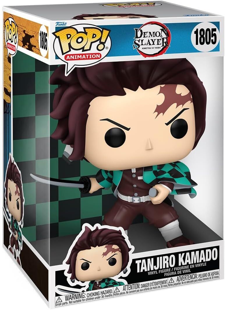 Funko Pop Jumbo Demon Slayer - Tanjiro Kamado No:1805 25cm