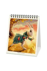 Hamur Kağıt Masa Takvımı 12x14,5 2022 Alıce