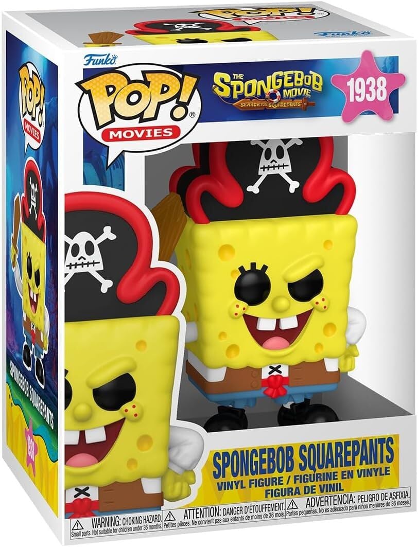 Funko Pop Movies: Spongebob Squarepants Pirate