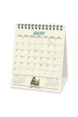 Hamur Kağıt Masa Takvımı 12x14,5 2022 Archıwrıter