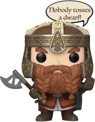 Funko Pop Lord of the Rings Gimli (Nobody Tosses a Dwarf)