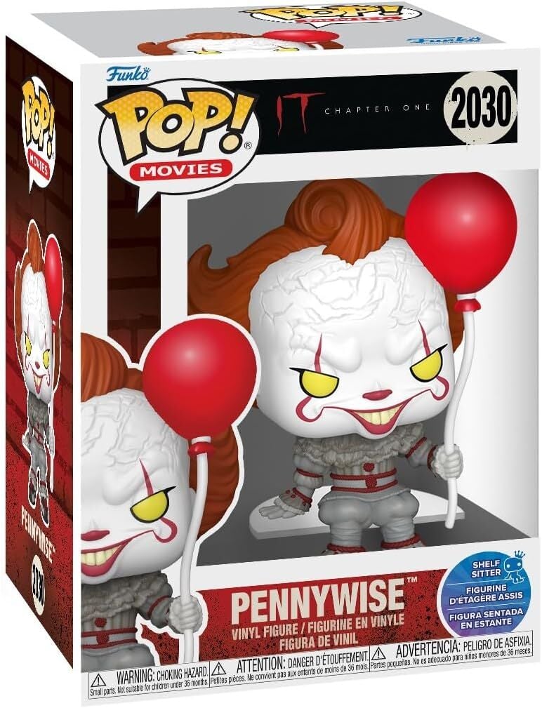 Funko Pop Movies IT Pennywise with Balloon (Shelf Sitter)