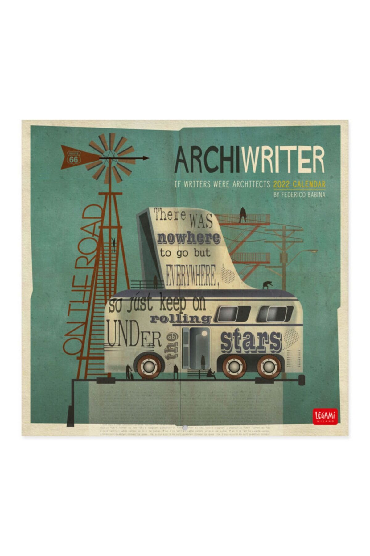 Takvım Hamur Kağıt Kare 30x29 2022 Archıwrıter