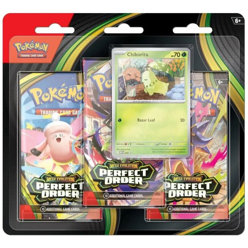 Pokémon TCG: Mega Evolution—Perfect Order 3- Booster Blister