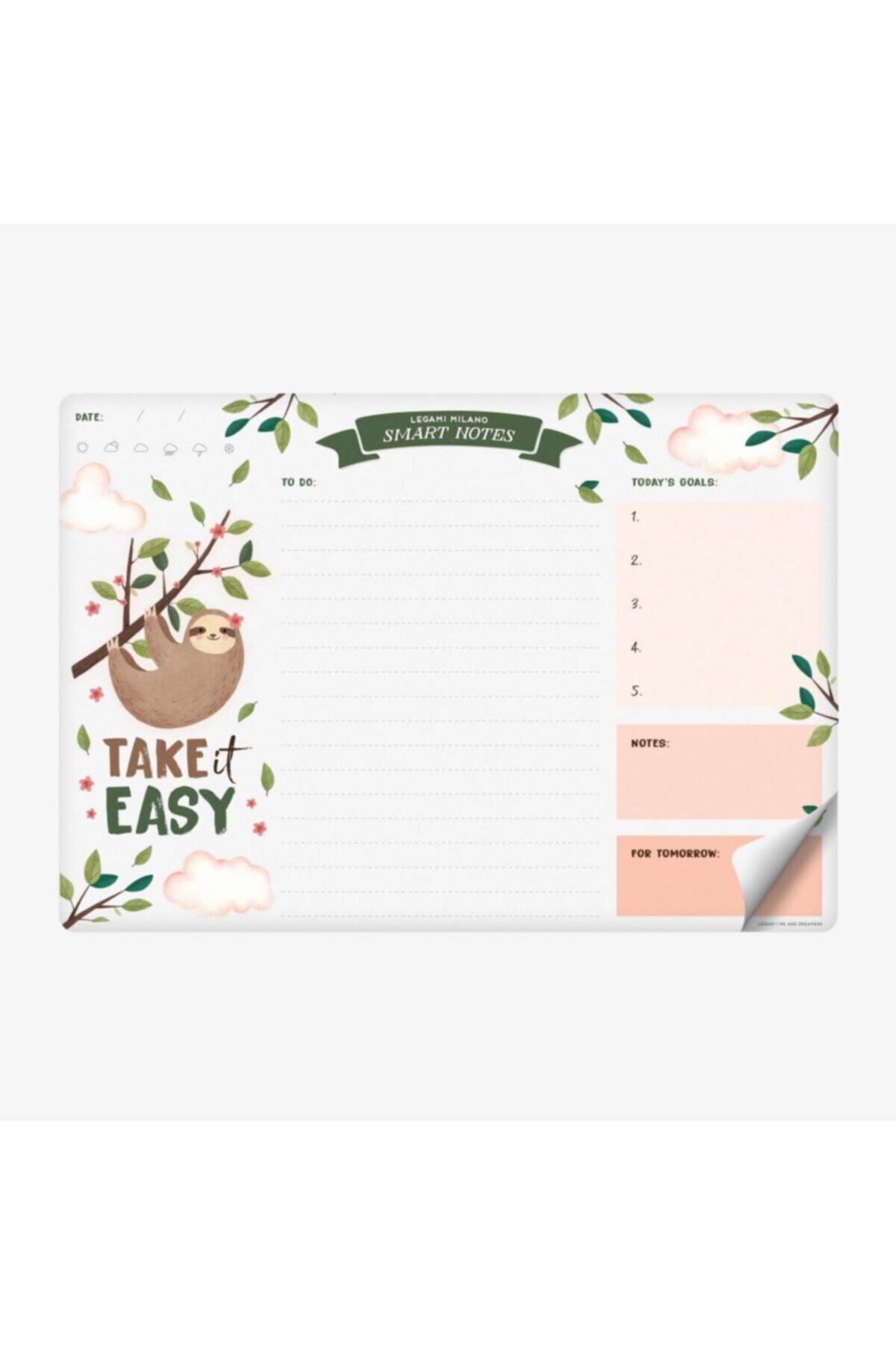 Diger-lg Smart Notes Paper Mp Ve Notepad Sloth