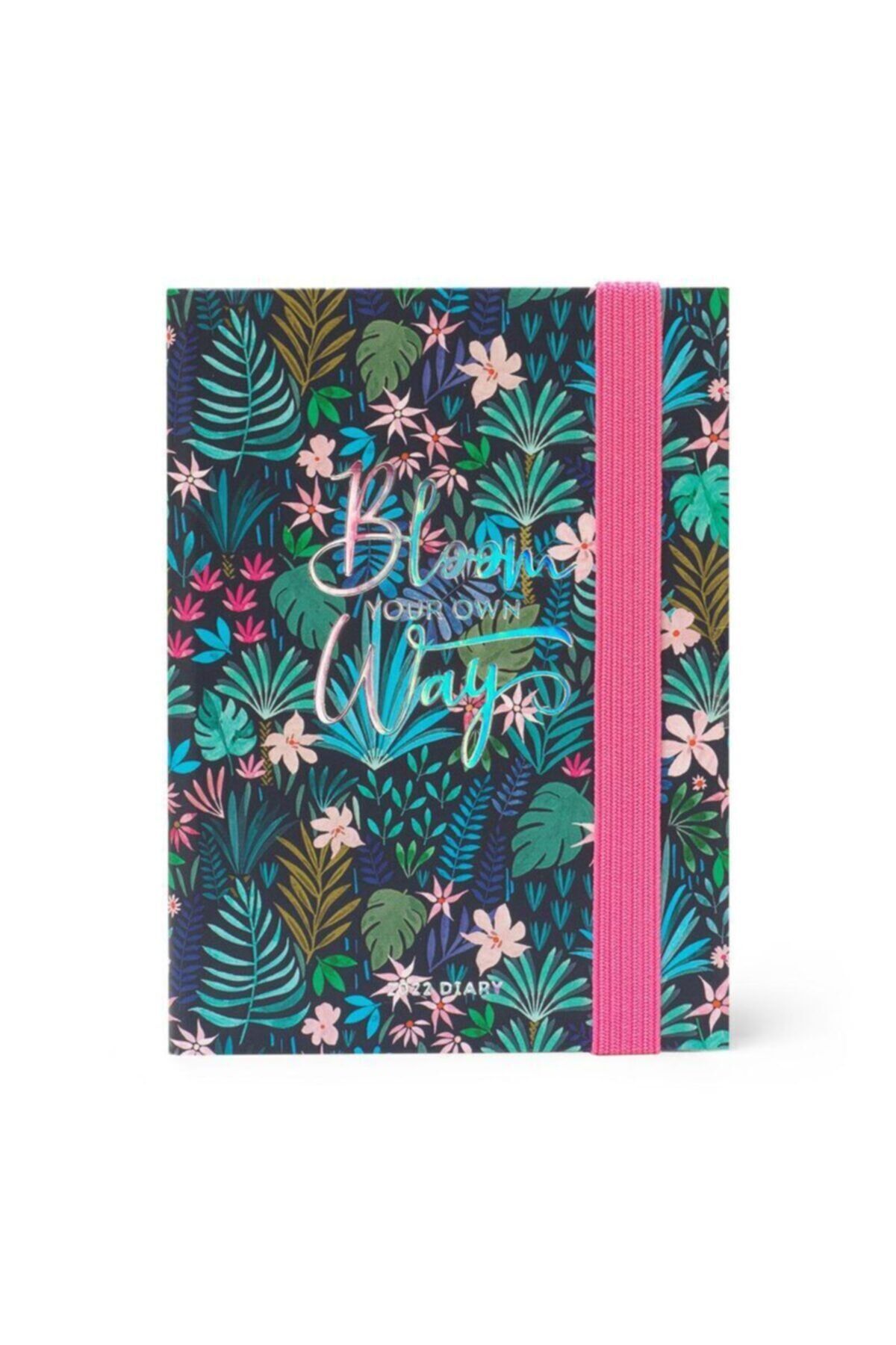 Ajanda Mını Boy Haftalık 2022 Flora Kapak