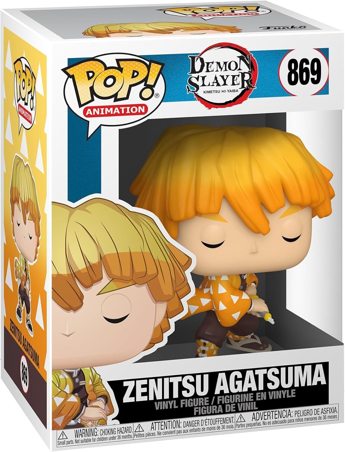 Funko Pop Demon Slayer Zenitsu Agatsuma No:869