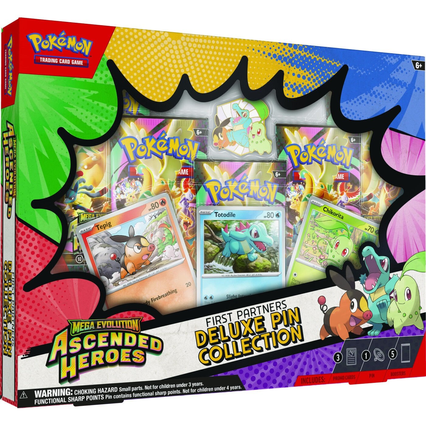 Pokémon Mega Evolution: Ascended Heroes Deluxe Pin Collection