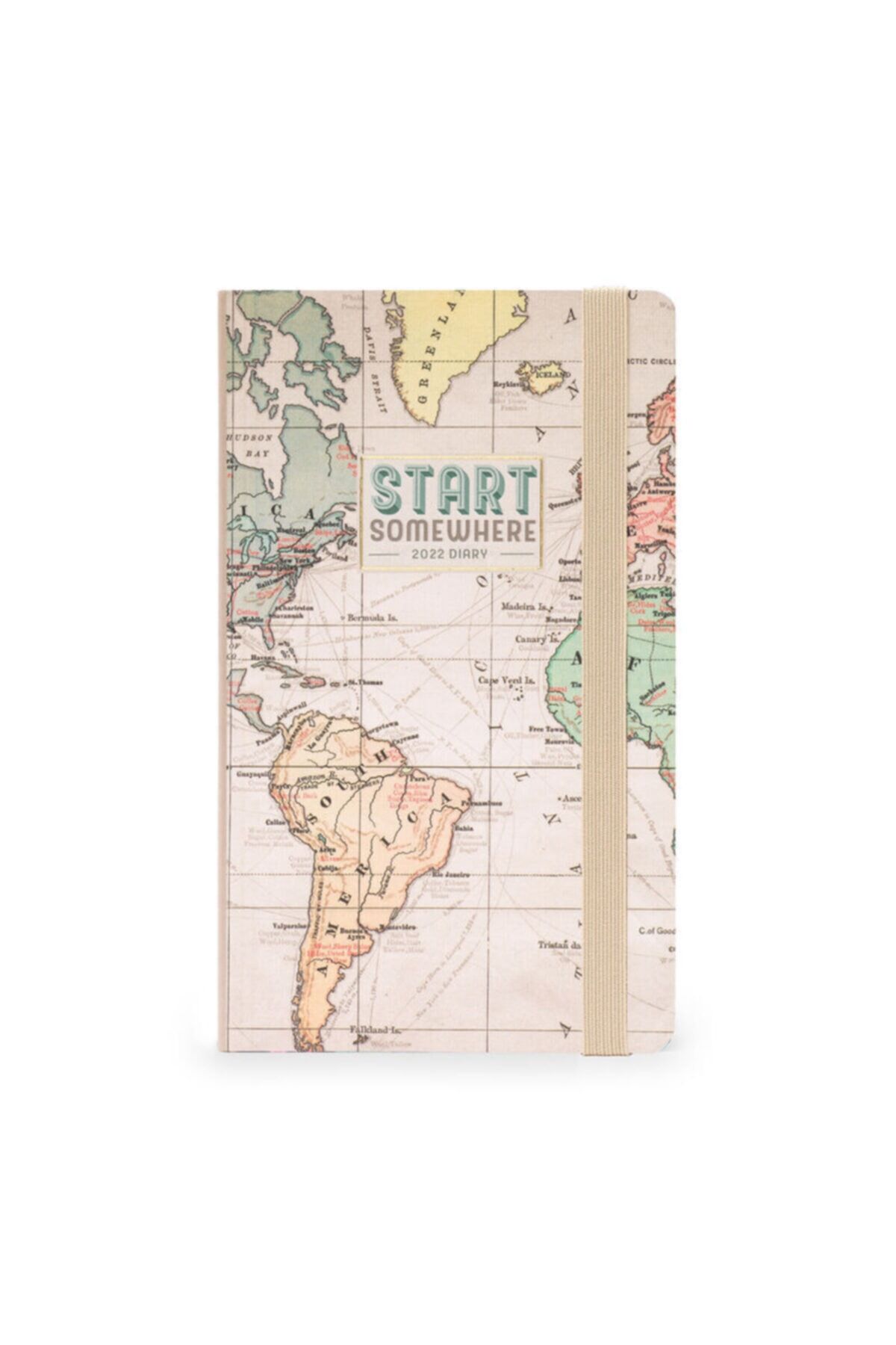 Ajanda Orta Boy Aylık 2022 Seyahat Kapak