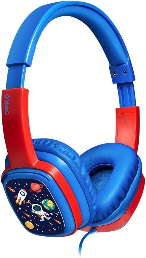 Soundbuddy Boyama Kartlı Mavi Çocuk Kulaklığı