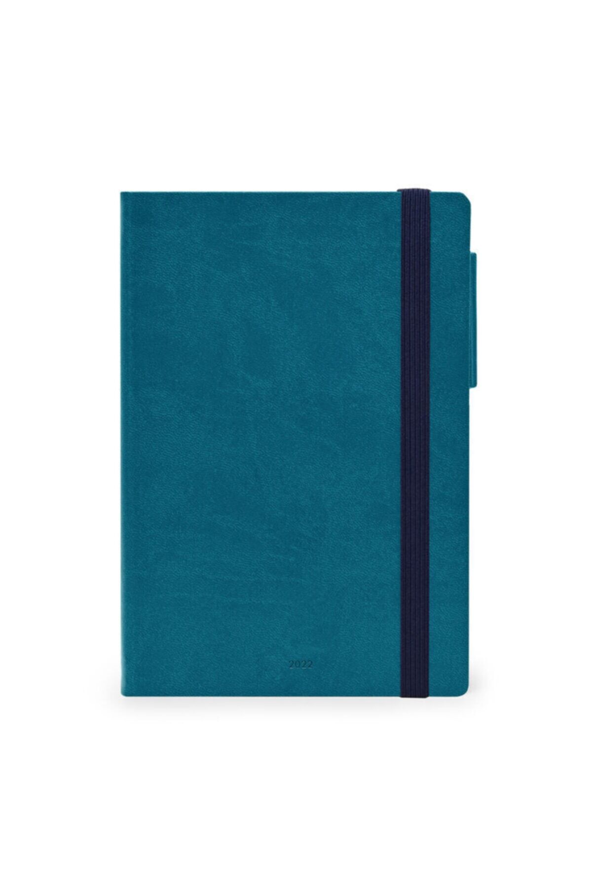 Ajanda Buyuk Boy Gunluk 12 Ay 2022 Petrol Mavı Kapak