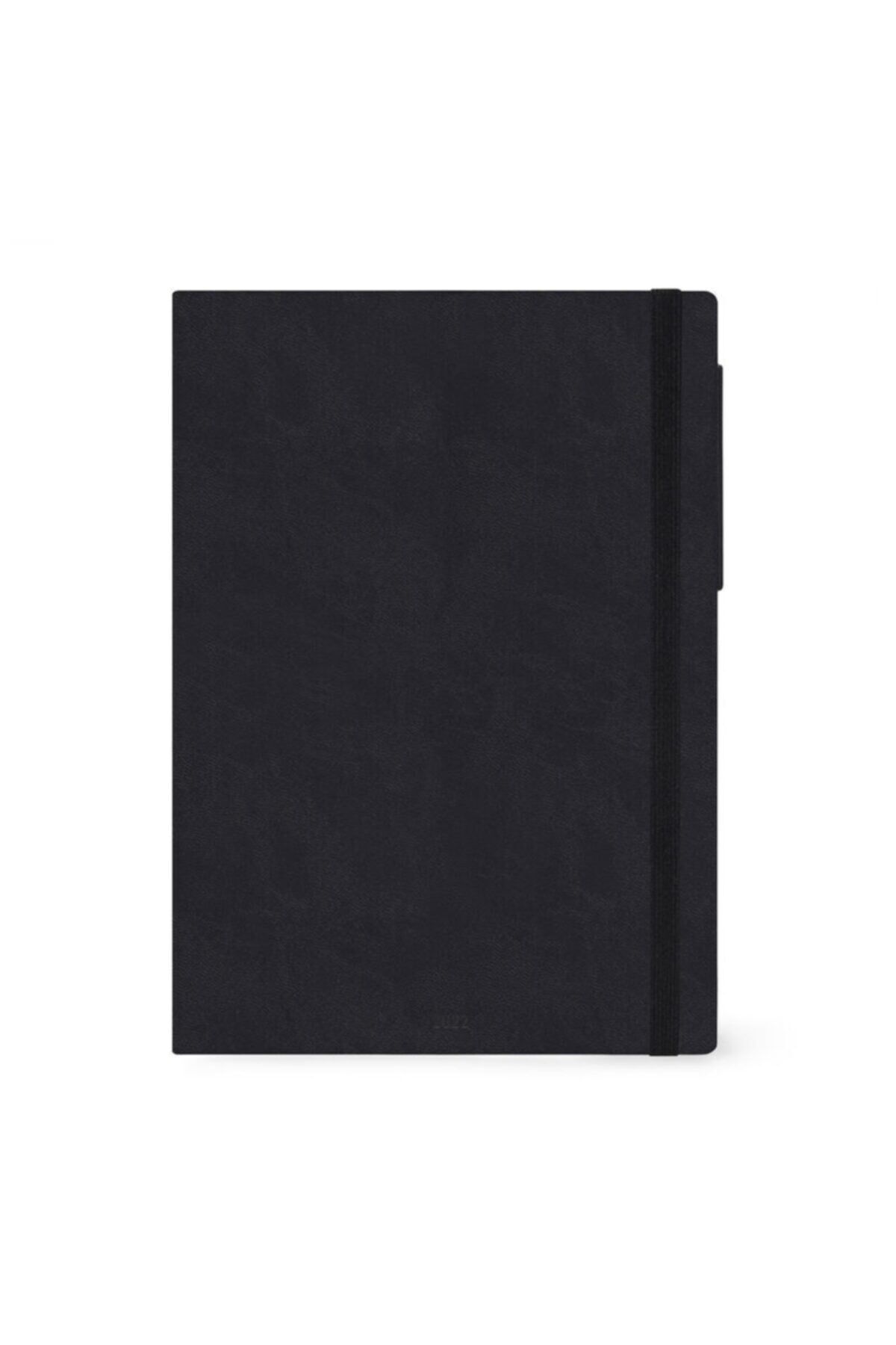 Ajanda Maxı Boy Haftalık 12 Ay 2022 Sıyah Kapak