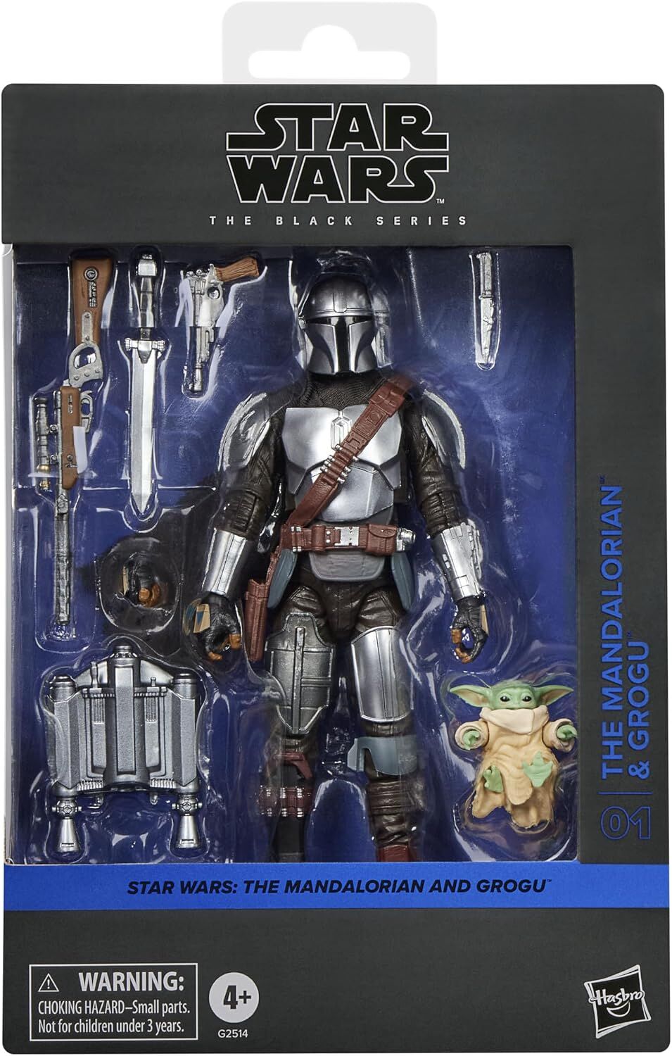 Star Wars Black Series The Mandalorian & Grogu Deluxe, Star Wars: The Mandalorian & Grogu Aksiyon Figür Seti