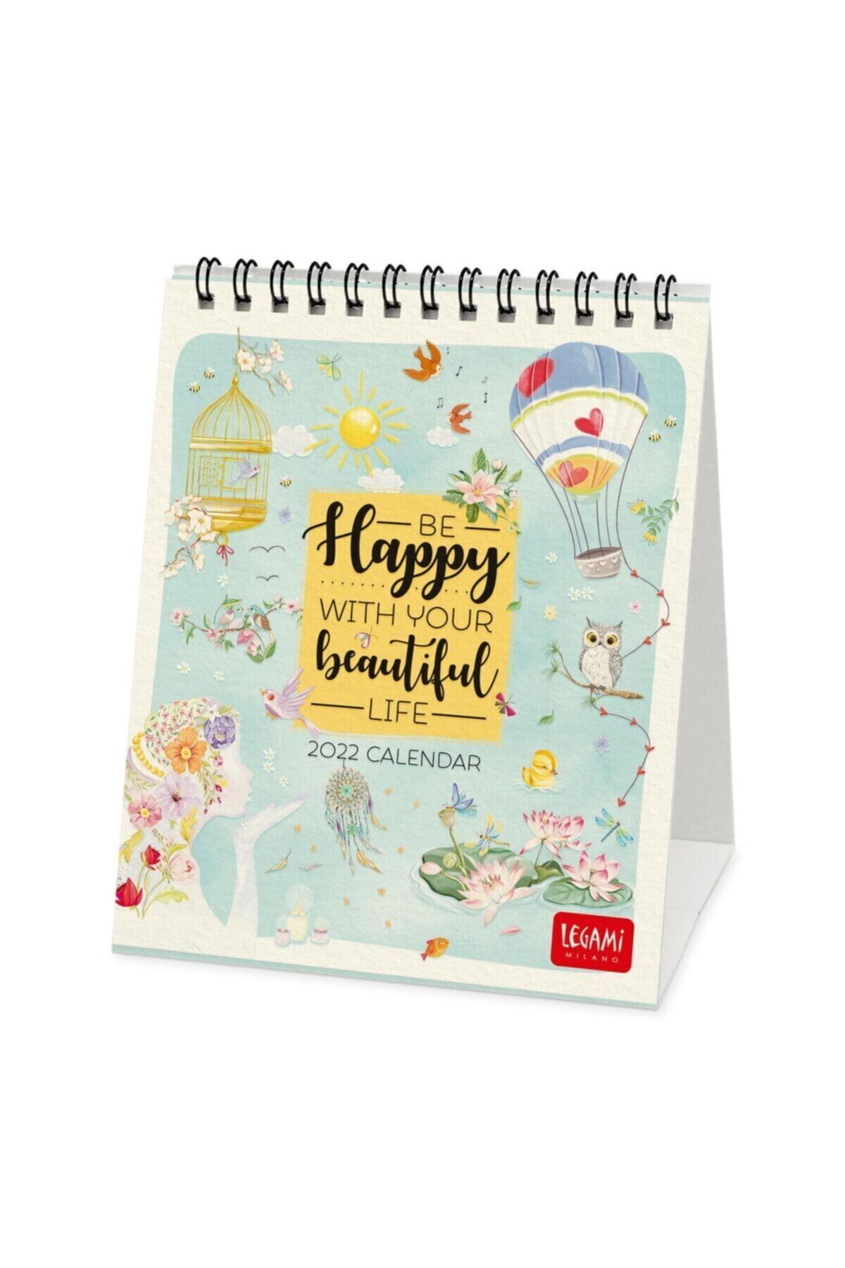 Hamur Kağıt Masa Takvımı 12x14,5 2022