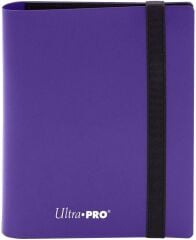 Pro Eclipse Binder 2 Cepli 80 Kart Kapasiteli Albüm Royal Purple