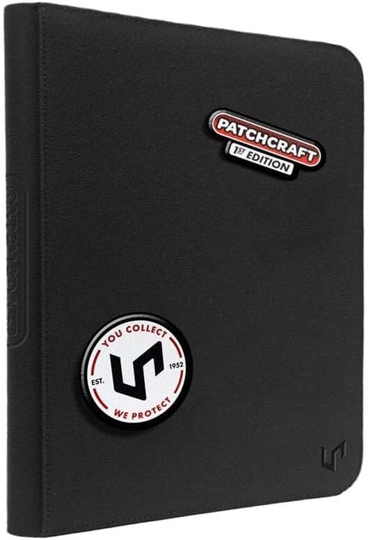 Ultra Pro Patchcraft Fermuarlı 9 Cepli Pro-Binder Black 360 Kart Kapasiteli