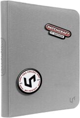 Ultra Pro Patchcraft Fermuarlı 9 Cepli Pro-Binder Gray 360 Kart Kapasiteli