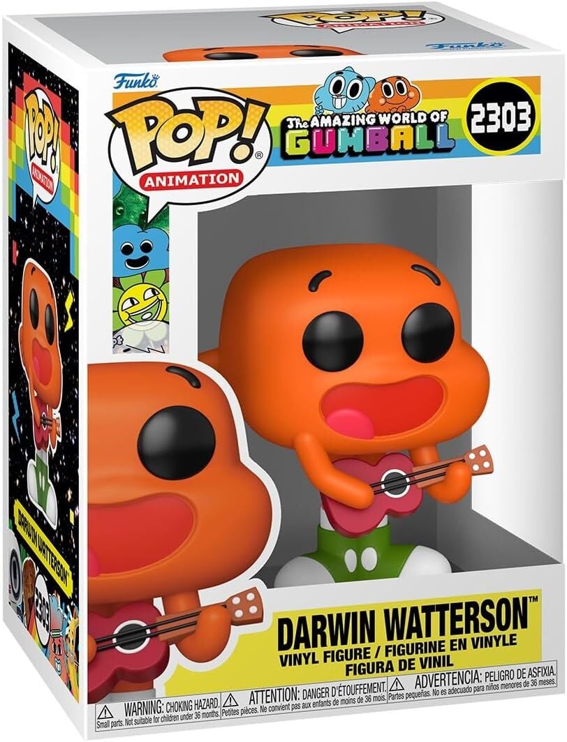 Funko Pop! Animasyon: The Amazing World of Gumball - Darwin Watterson