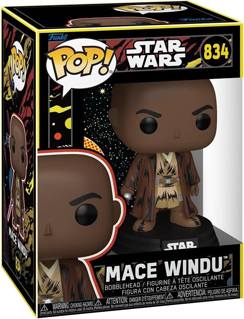 Funko Pop! Star Wars: Mace Windu - (Retro)