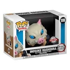 Funko POP! Animation #1090 Demon Slayer Inosuke Hashibira Lounging in Mask Vinyl Figure - BoxLunch Exclusive