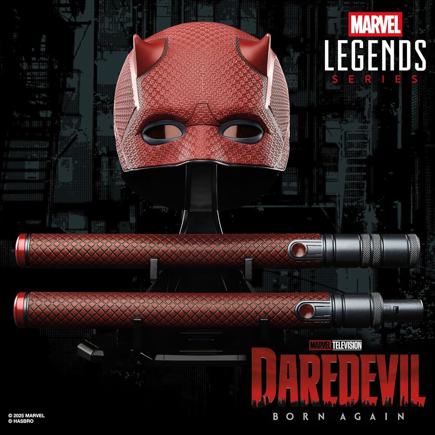 Marvel Legends Daredevil: Born Again Premium Maske ve Cop