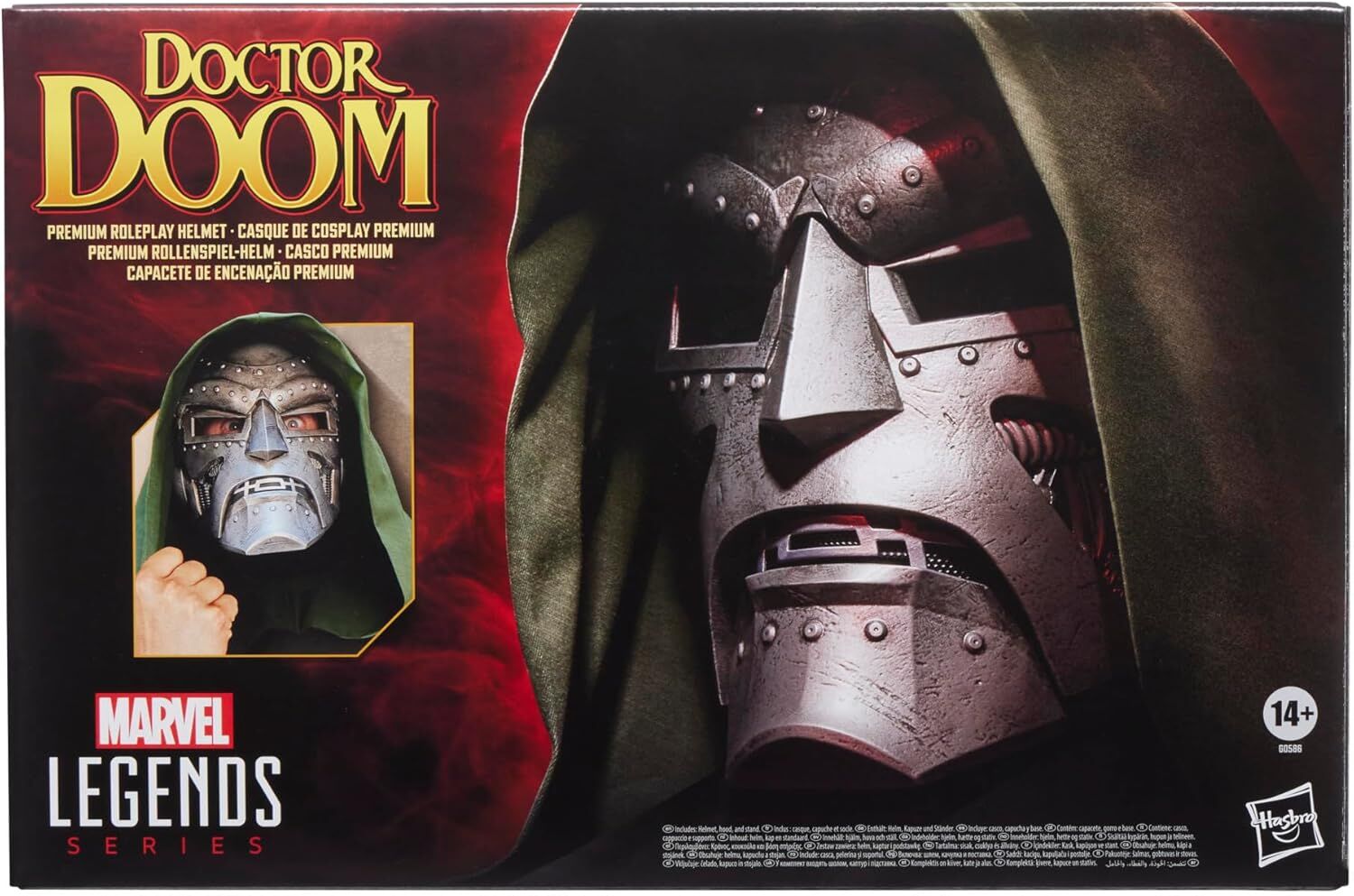 Marvel Legends Doctor Doom Roleplay Kask (Fantastic Four Comics)