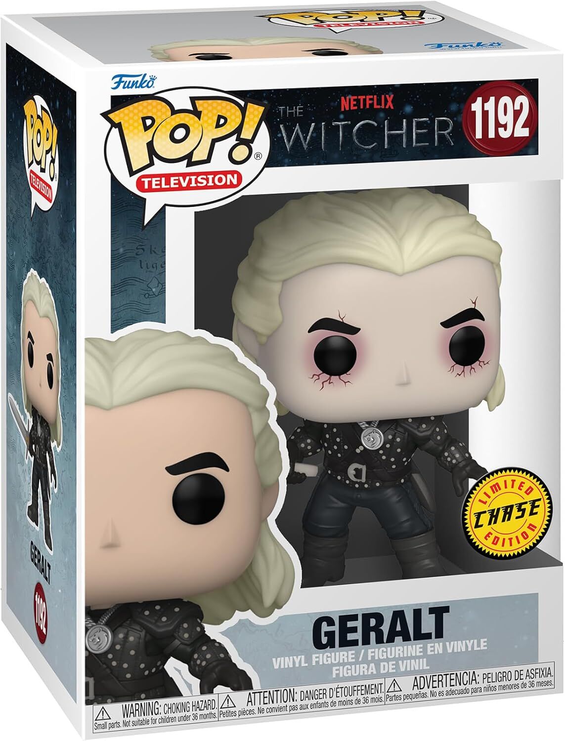 Funko POP Television: Witcher- Geralt with Chase