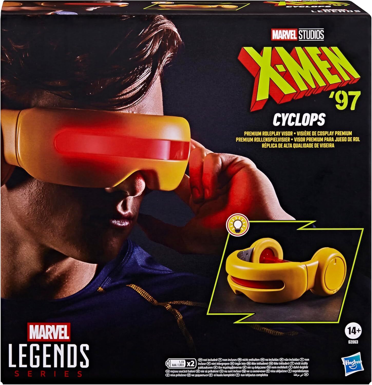 Marvel Legends X-Men ’97 Cyclops Premium Roleplay Işık Efetli Vizör