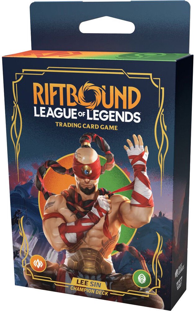 Riftbound League of Legends TCG Origins Champion Deck - Lee Sin