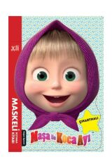 Maşa Ile Koca Ayı - Maskeli Boyama Kitabı